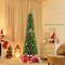 Pencil Christmas Tree with Memory Wire Branch Tips and Upgraded Metal Stand